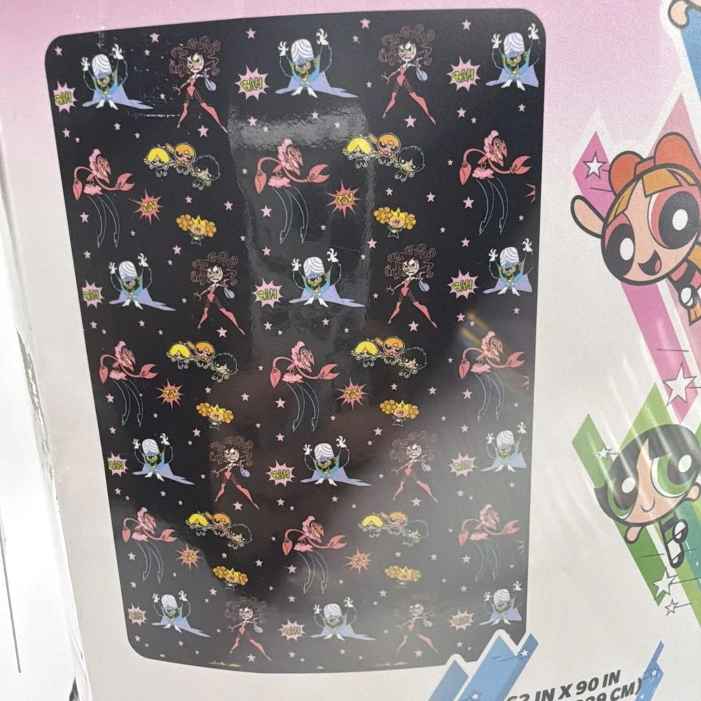 Powerpuff Girls Throw‎ Blanket Franco Collectibles Cartoon Network NWT
